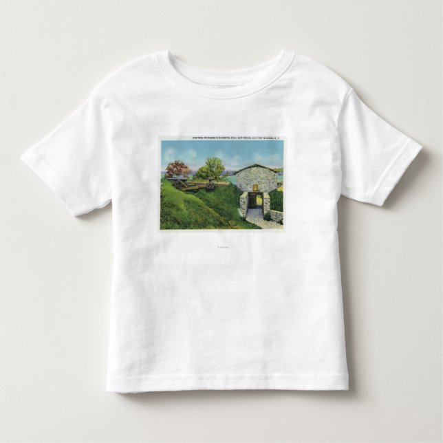 Camiseta Infantil Ideia de quartos do Adjutant no castelo francês (Frente)