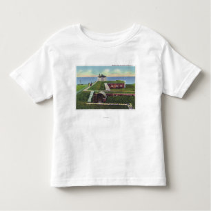 Camiseta Infantil Ideia de quartos do oficial no castelo francês