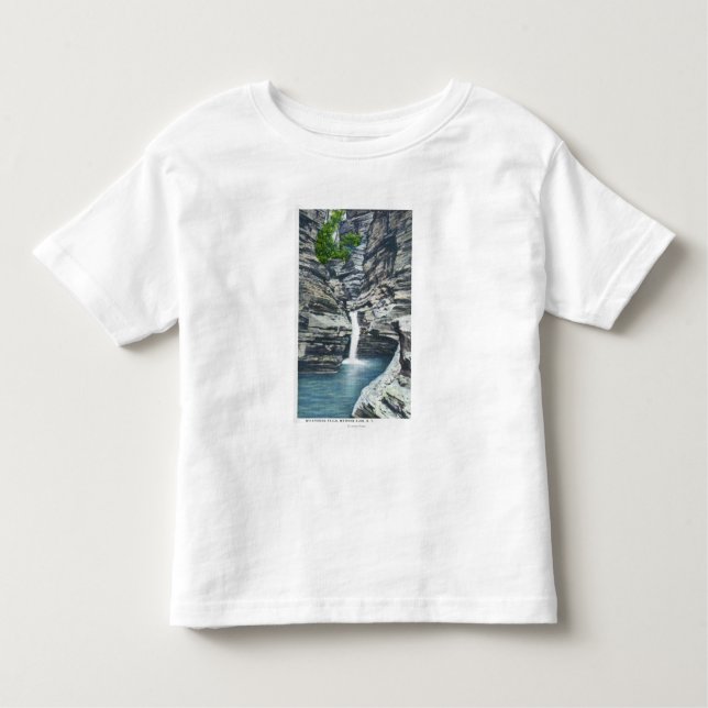 Camiseta Infantil Ideia de quedas de sussurro (Frente)