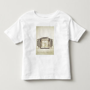Camiseta Infantil Ideia de seção transversal de um teatro no canal