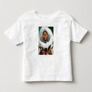 Camiseta Infantil Ideia de uma beleza Eskimo