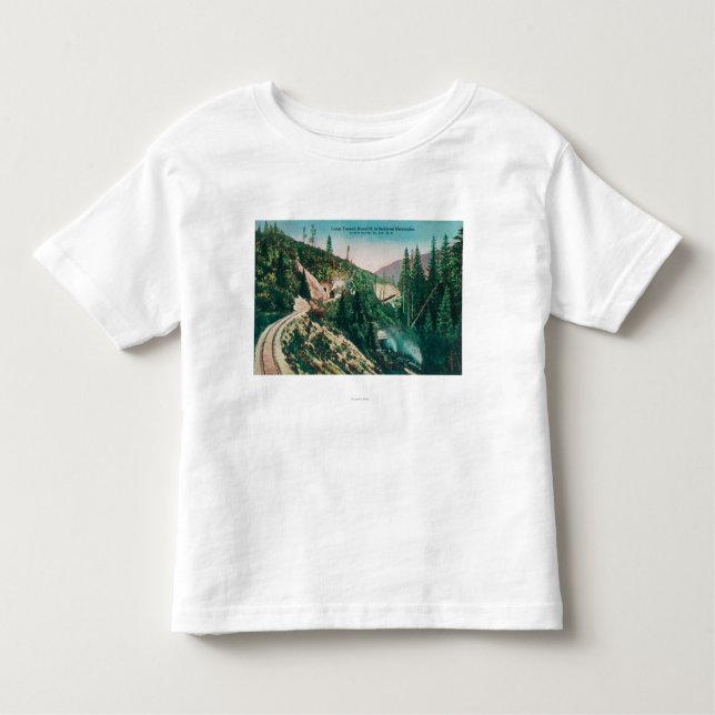 Camiseta Infantil Ideia do laço pacífico do sul Tunne da estrada de (Frente)