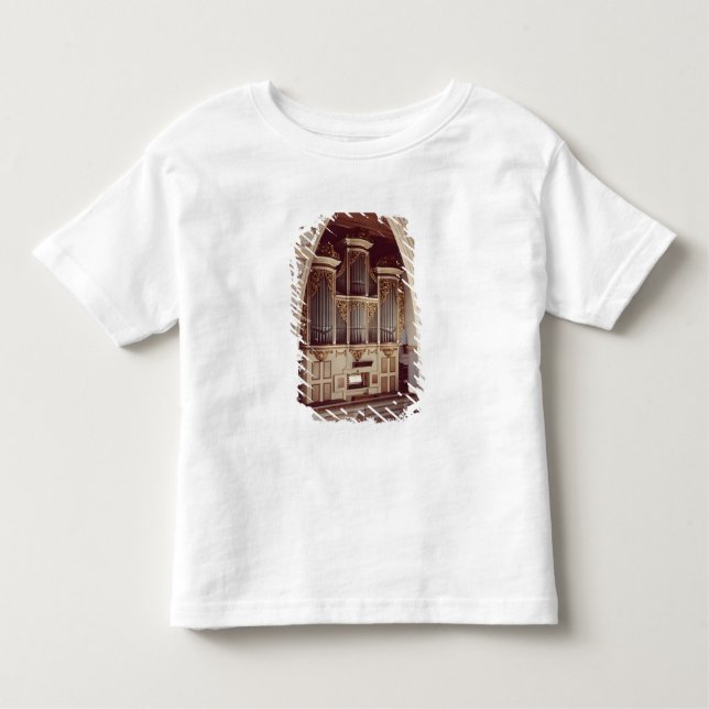 Camiseta Infantil Ideia do órgão na igreja em Rotha (Frente)
