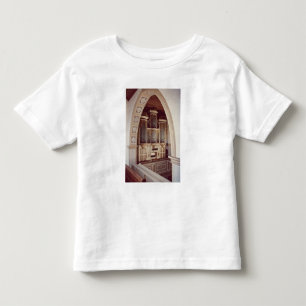 Camiseta Infantil Ideia do órgão na igreja em Rotha
