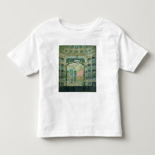 Camiseta Infantil Ideia do palco da ópera de Paris