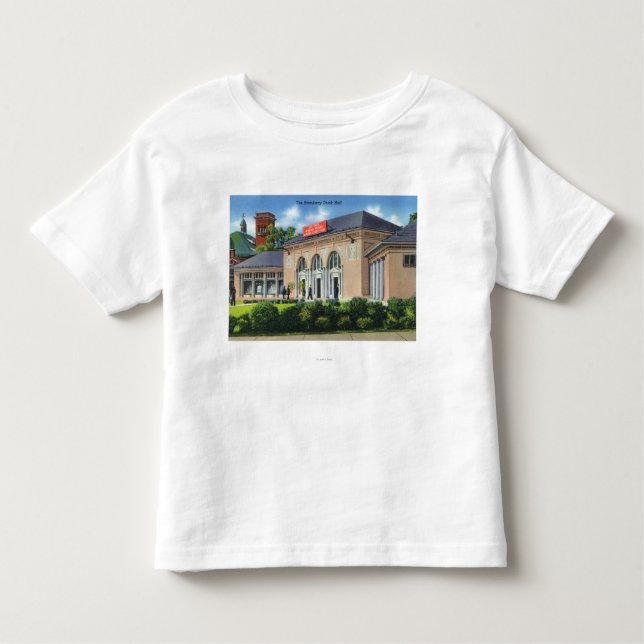 Camiseta Infantil Ideia exterior da bebida Salão de Broadway (Frente)