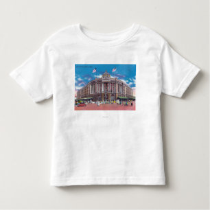Camiseta Infantil Ideia exterior da estação sul