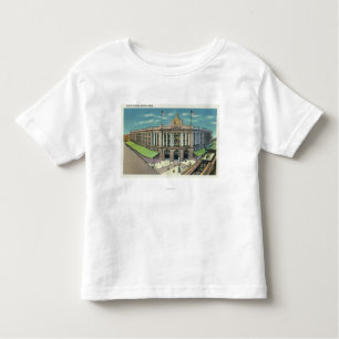 Camiseta Infantil Ideia exterior da estação sul 2