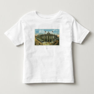 Camiseta Infantil Ideia exterior da estação sul # 3