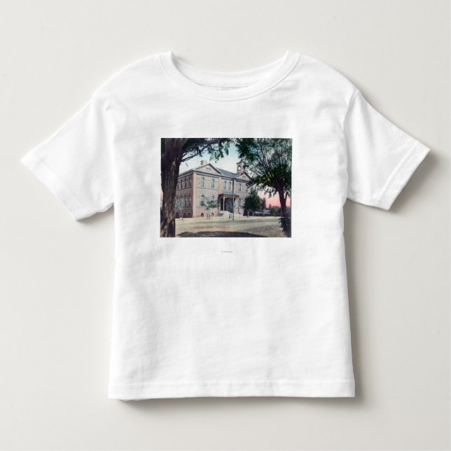 Camiseta Infantil Ideia exterior da gramática SchoolRedding, CA (Frente)