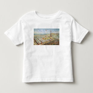 Camiseta Infantil Ideia geral da exposição universal