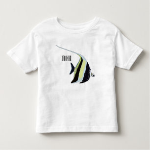 Camiseta Infantil Idiota de desenho animado