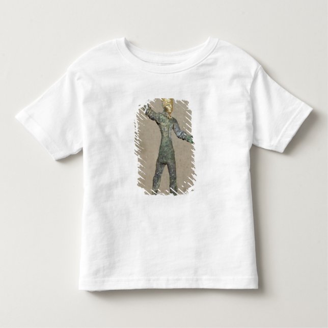 Camiseta Infantil Ídolo do Baal do deus, de Ugarit, Syria (Frente)
