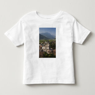 Camiseta Infantil Igreja colegiada de manhã, Arco, Trento