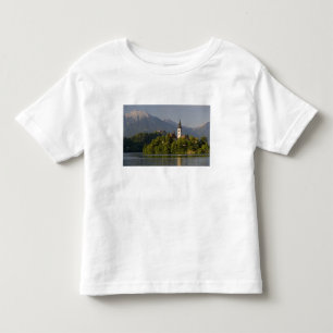 Camiseta Infantil Igreja da Assunção na ilha no Lago
