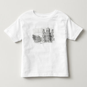 Camiseta Infantil Igreja de Notre Dame, Salzburg, Áustria, 'de