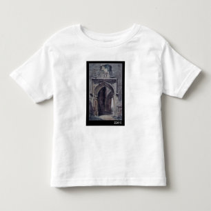 Camiseta Infantil Igreja do leste de John Constable Bergholt