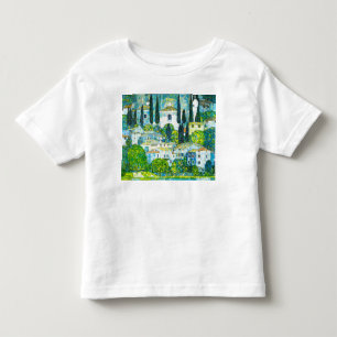 Camiseta Infantil Igreja em Cassone Gustav Klimt