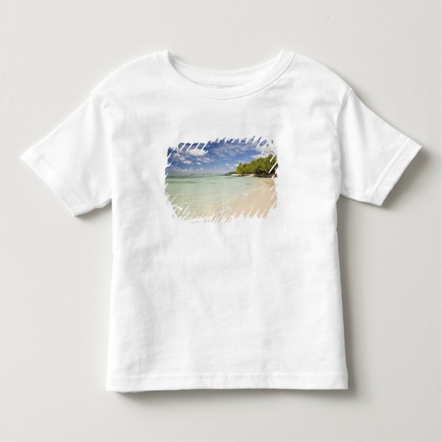 Camiseta Infantil Ile Aux Cerf, a viagem de dia mais popular por 2 (Frente)