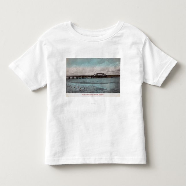 Camiseta Infantil Ilha BridgeAlameda da fazenda da baía, CA (Frente)