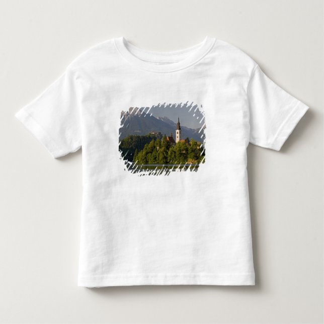 Camiseta Infantil Ilha da Assunção, Lago (Frente)