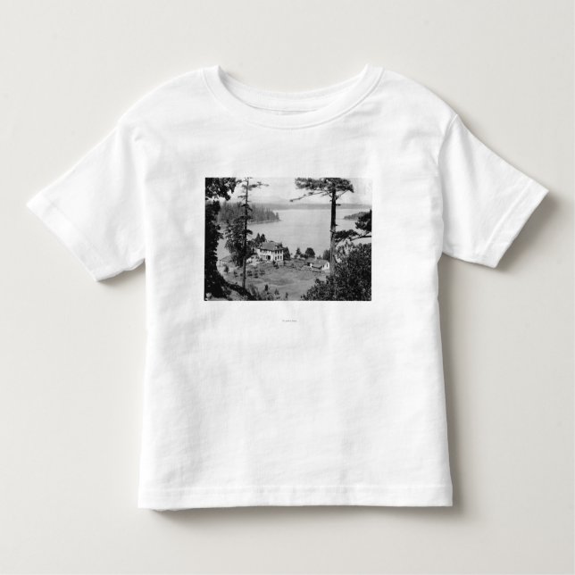 Camiseta Infantil Ilha de San Juan, WAGuam uma fotografia da opinião (Frente)