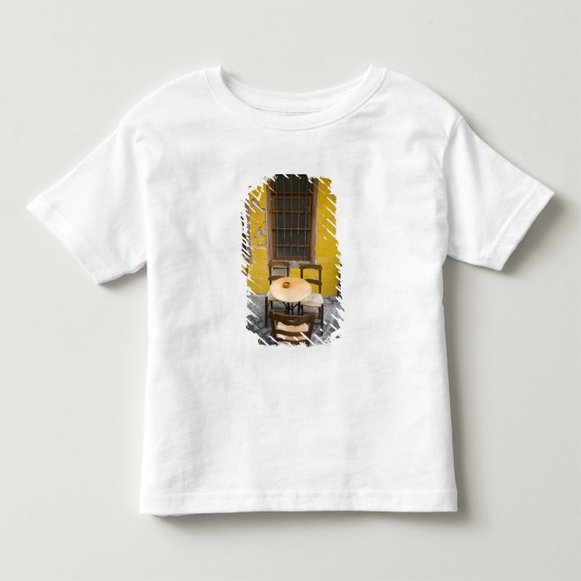 Camiseta Infantil Ilha grega de Creta e antiga cidade de Chania 3 (Frente)