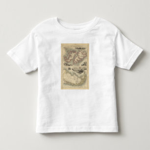 Camiseta Infantil Ilhas Falkland e Patagonia