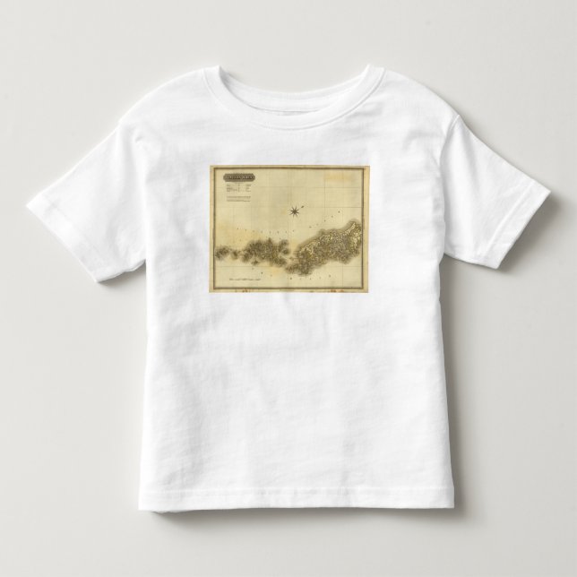 Camiseta Infantil Ilhas ocidentais sul (Frente)