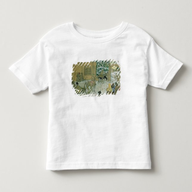 Camiseta Infantil Illustraton para "Dubrovsky", por Alexander (Frente)