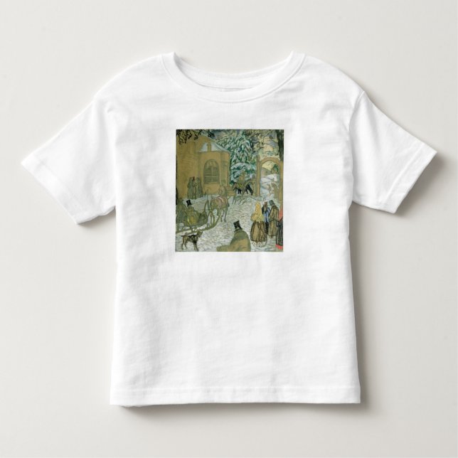 Camiseta Infantil Illustraton para "Dubrovsky", por Alexander (Frente)