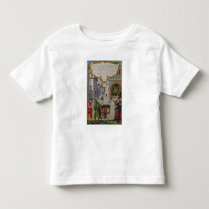 Camiseta Infantil Ilustração ao ensino do cristo
