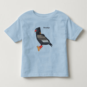 Camiseta Infantil Ilustração Bateleur Eagle