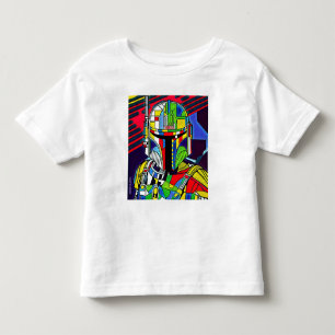 Camiseta Infantil Ilustração Colorida de Robô Vetor T-Shirt