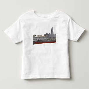 Camiseta Infantil Ilustração cortante