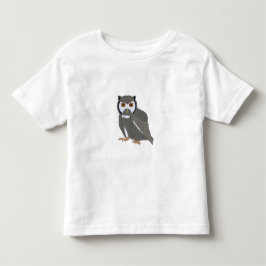 Camiseta Infantil Ilustração de Coruja Fora