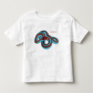 Camiseta Infantil Desenho Comando Cobra 100% Algodão