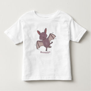 Camiseta Infantil Ilustração de desenho animado voador de filhotes