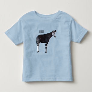 Camiseta Infantil Ilustração de desenho em Okapi