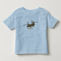 Ilustração de helicóptero militar Chinook
