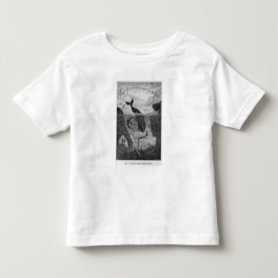 Camiseta Infantil Ilustração do cobrir '20.000 ligas sob o Sea