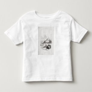 Camiseta Infantil Ilustração do frontispício 'de David