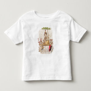 Camiseta Infantil Ilustração do Inca de Huascar