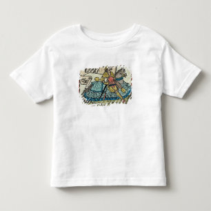 Camiseta Infantil Ilustração "dos contos de Canterbury
