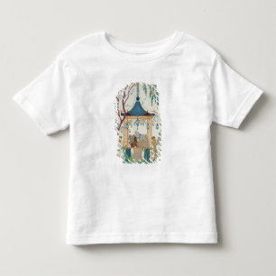 Camiseta Infantil Ilustração para "Fetes Galantes" por Paul Verlai