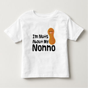 Camiseta Infantil Im loucos sobre Nonno