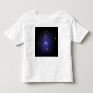 Camiseta Infantil Imagem composta de um conjunto da galáxia