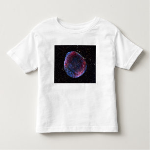 Camiseta Infantil Imagem composta do remon de supernova SN 1006