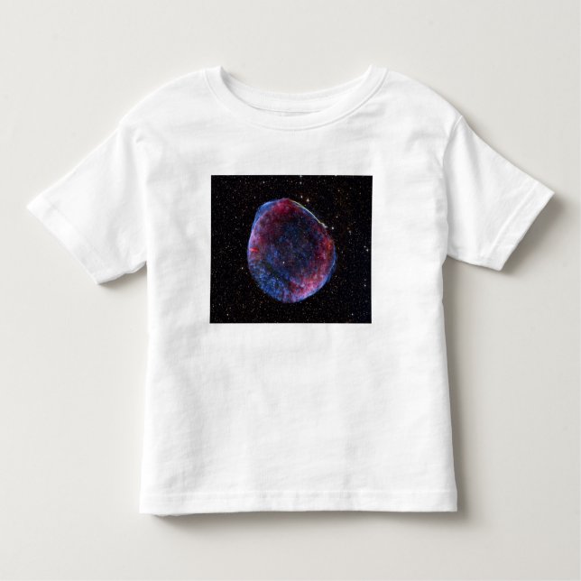 Camiseta Infantil Imagem composta do remon de supernova SN 1006 (Frente)