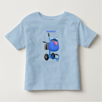 Imagem de desenho animado de misturador azul engra